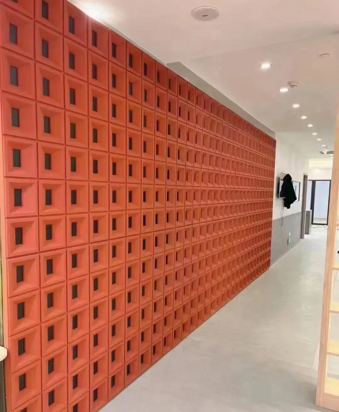 Image 3: Panneau en mousse de polyuréthane, panneau mural en PU, bloc de composants pour cloison, mur de fond
