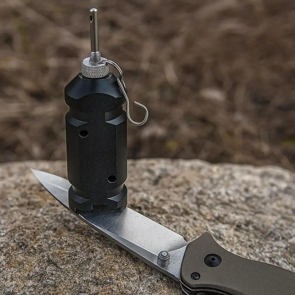 

Perimeter Trip Alarm - Camping Security Early Warning Device for Property Safety & Bear Deterrent (Adapter Not Included)