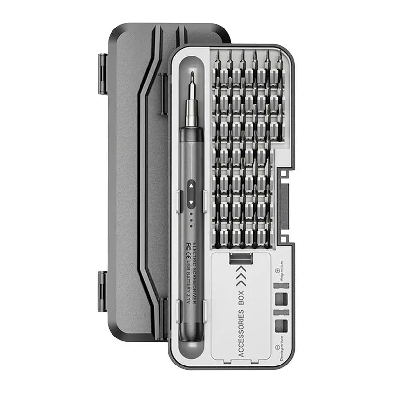 

Electric Screwdriver Cordless Tiny Portable Screw Driver Kit Cordless Rechargeable Electric Screwdriver For Camping Emergencies