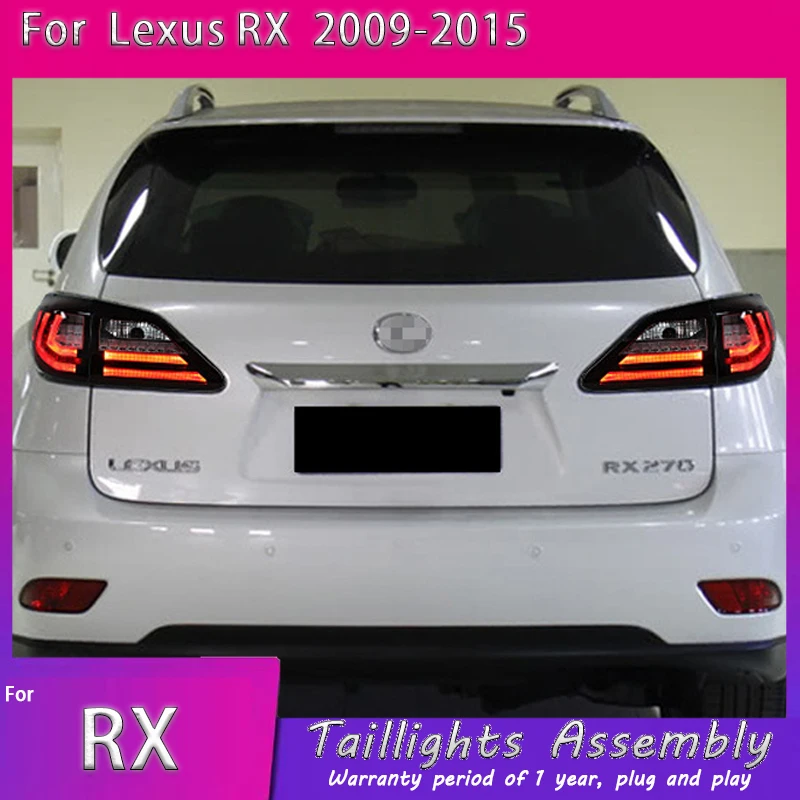 

Upgraded High Quality Car Taillights Assembly for Lexus Rx350 2009-2015 Auto Rear Lamps Led Streamer Brake Light Accessories