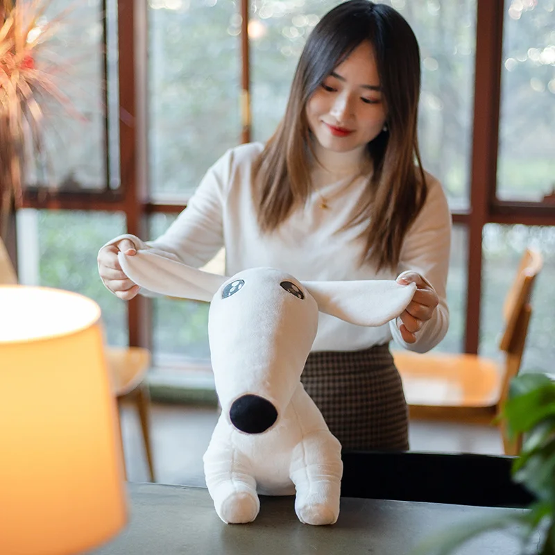 25/40CM INS Long Nosed Dog Plush Toys Kawaii Borzoi Let me do it for you Dog Stuffed Animal Doll For Kids Boys Girls Lovely Gift images - 6