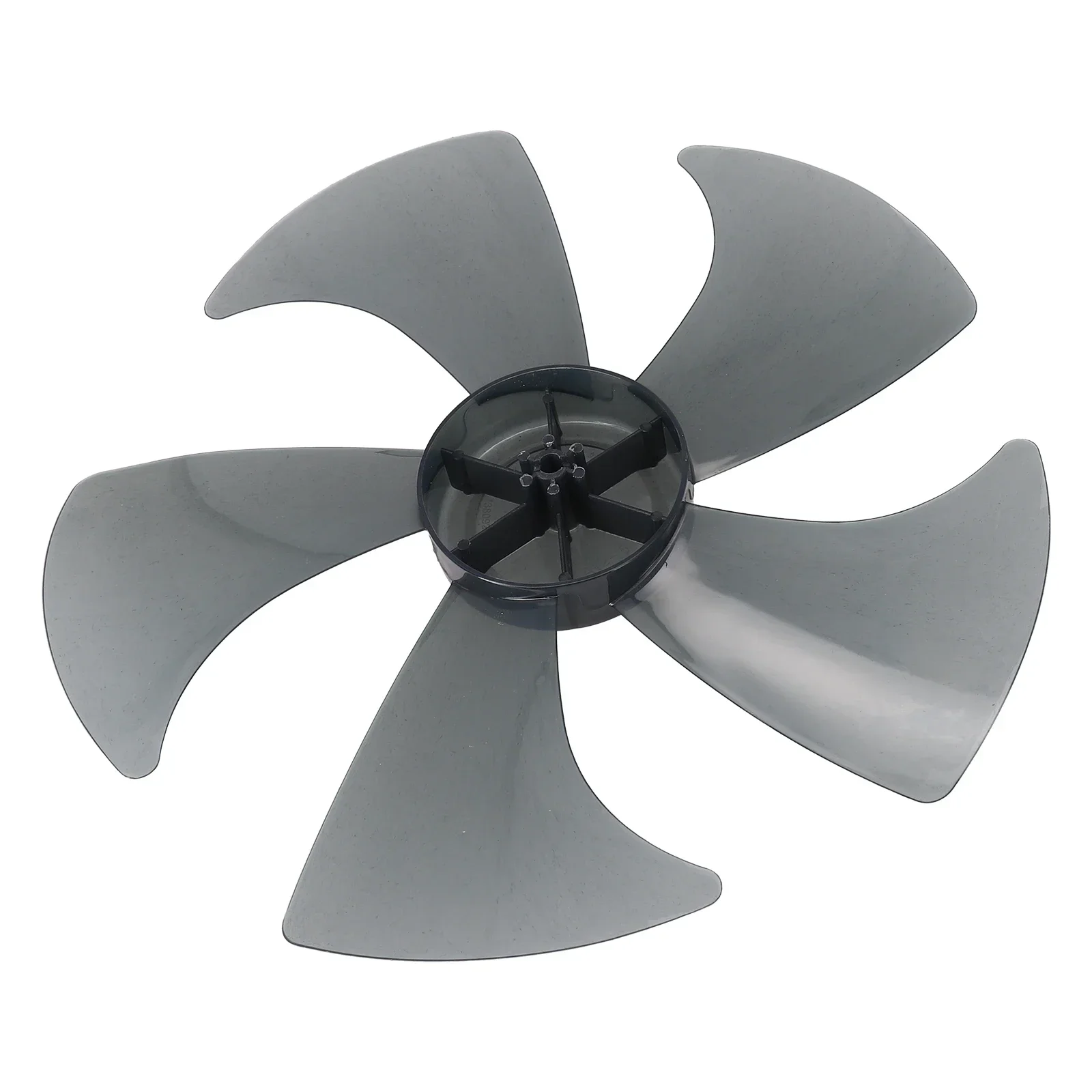 

14 Inch Household Plastic Fan Blade Five Leaves With Nut Cover For Pedestal Easy To Disassemble And Convenient To Clean