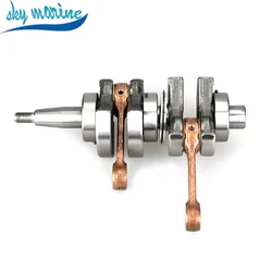 63V-11400 Crankshaft ASSY For Yamaha 9.9HP 15HP 2 Stroke Outboard Engine Parsun 63V-11400-01 63V-11400-00
