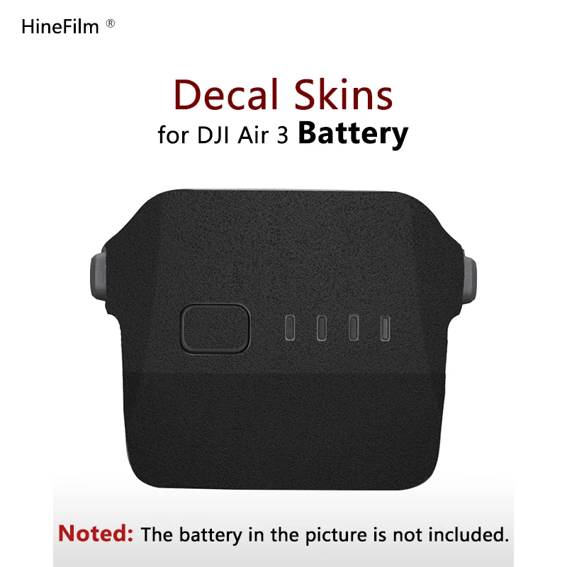 

Hinefilm Skin for Air 3 Battery Decal Skin Wrap Cover for Air3 Battery Sticker Anti-Scrtch Protective Film