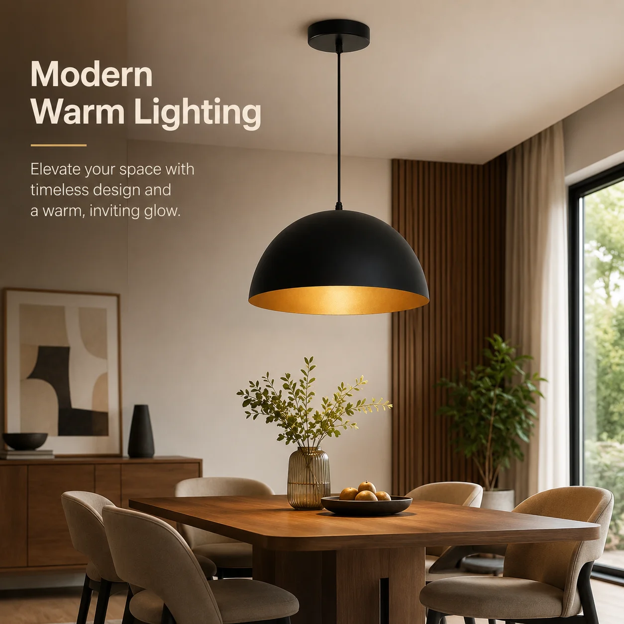 JOYINLED 1/2/3 Pack Metal Pendant Light Fixtures Rustic Ceiling Lights, Industrial Hanging Lamps Farmhouse E27 Pendant Lighting