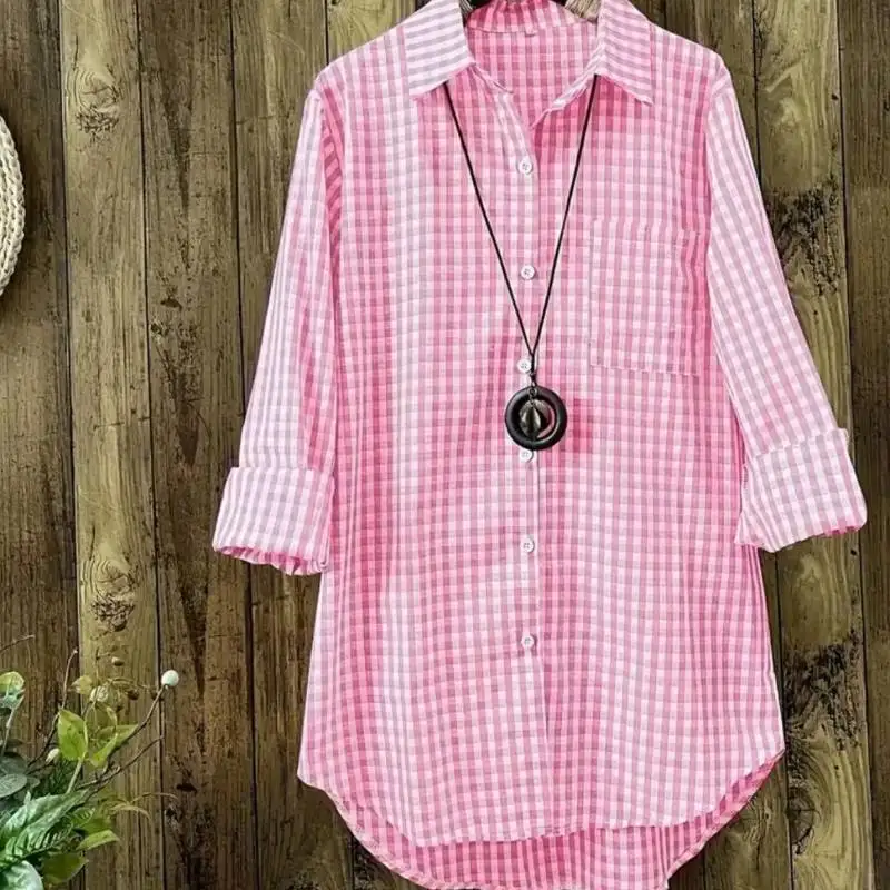 

2025 Новая терморубашка Long Johns в стиле ретро — воротник с лацканами, длинный рукав, винтажная пуговица