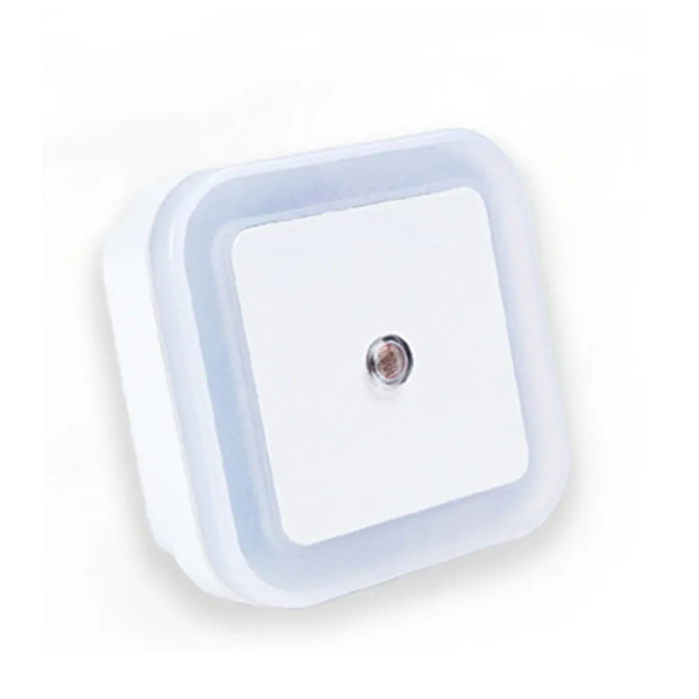 Lampada a induzione a LED intelligente lampada da parete di forma quadrata luce notturna interruttore automatico sensore di luce camera da letto forniture per la casa