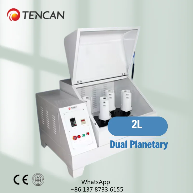 China Tencan SXQM-2 High Energy High Speed Ultrafine Powder Grinding Laboratory Dual Planetary Ball Mill Grinder