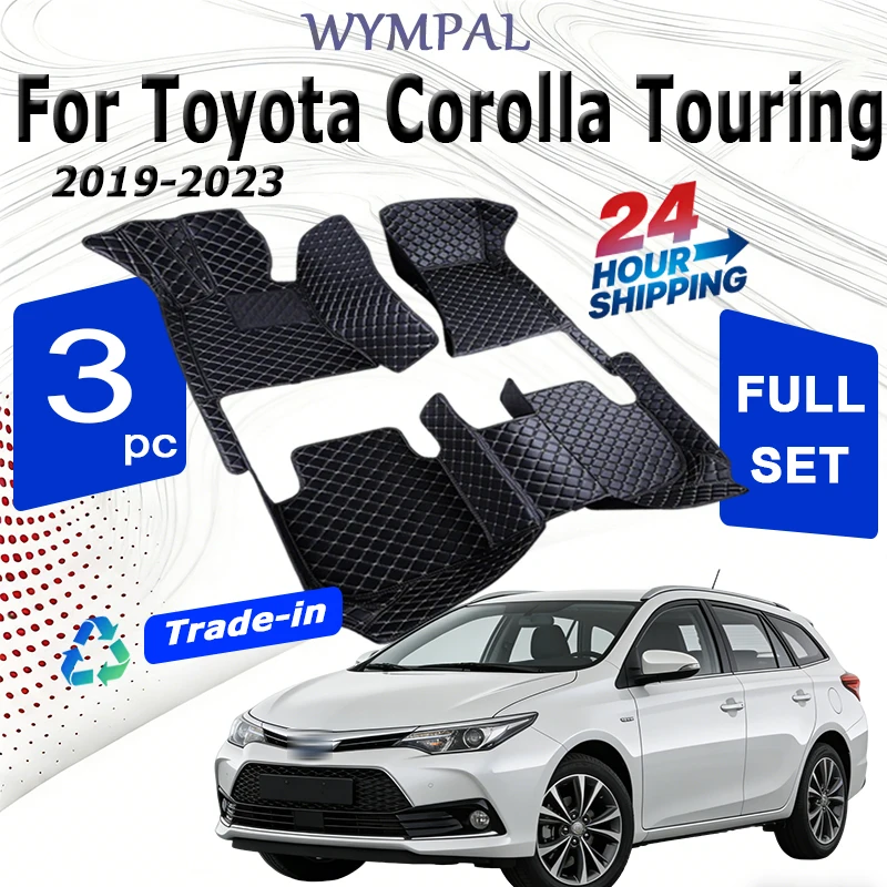 

Car Floor Mats For Toyota Corolla Touring Sports Suzuki Swace E210 2019~2023 Estate Leather Floor Carpets Matts Car Accessories