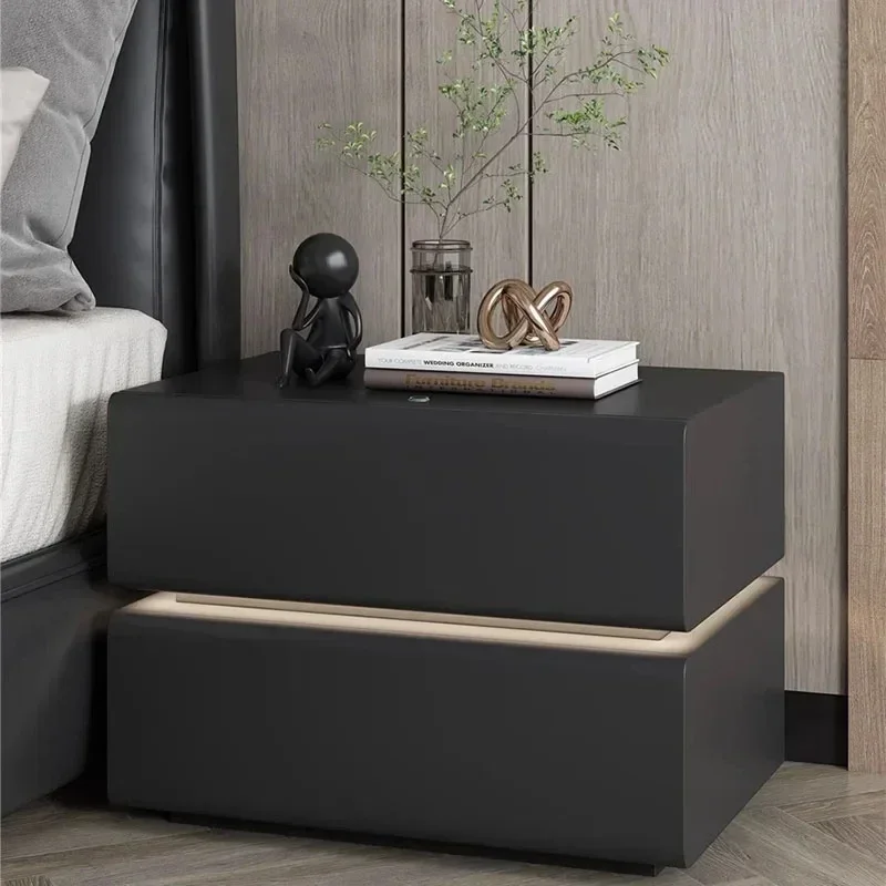 Nordic Night Table Simple Storage Vintage Luxury Minimalist Night Table Bedroom Modern Mesita De Noche Dormitorio Furniture