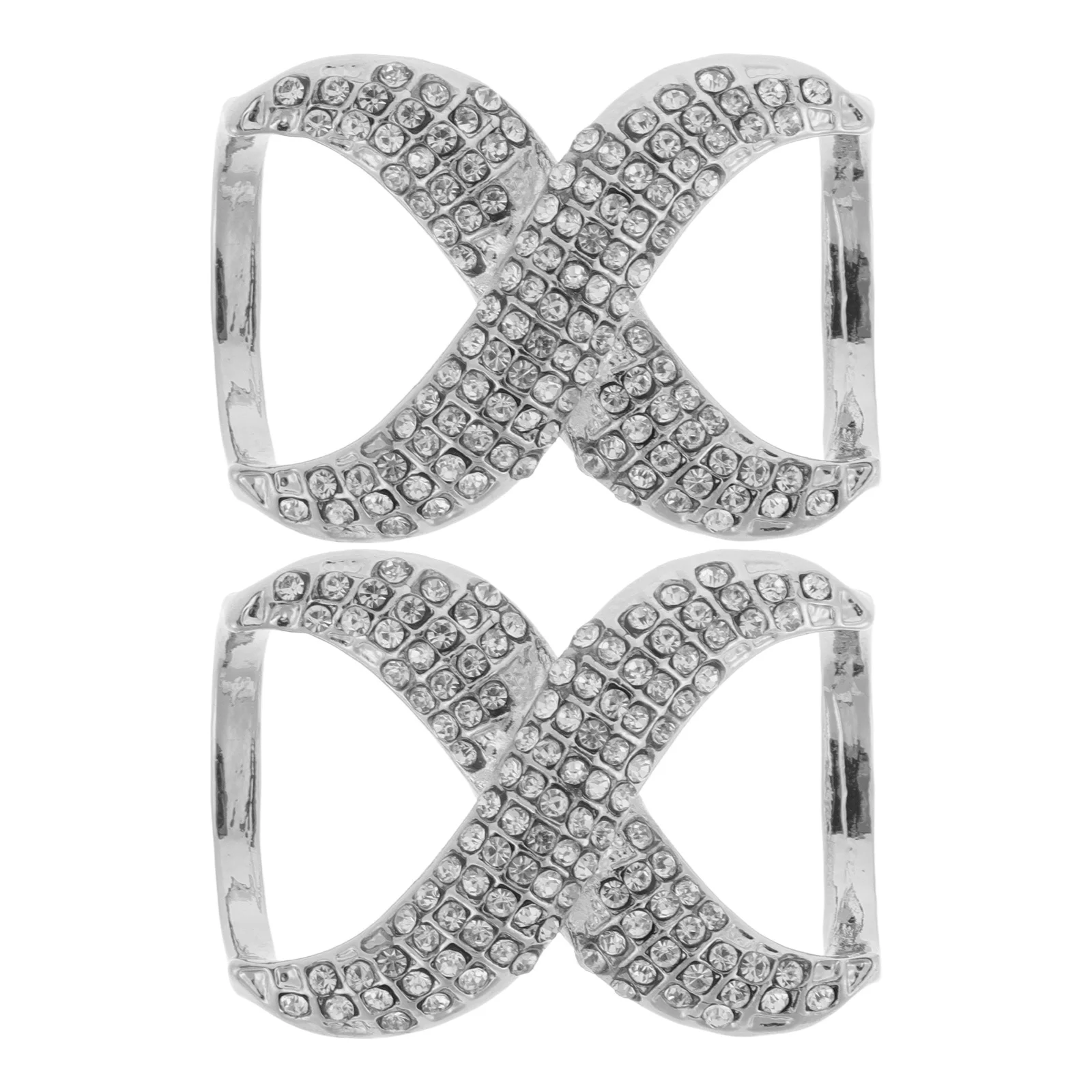 2 pezzi clip per anello per sciarpa a forma di cuore maglietta fibbia per cravatta fibbie annodate clip per nodo camicia chiusura per sciarpa anello per abbigliamento elegante