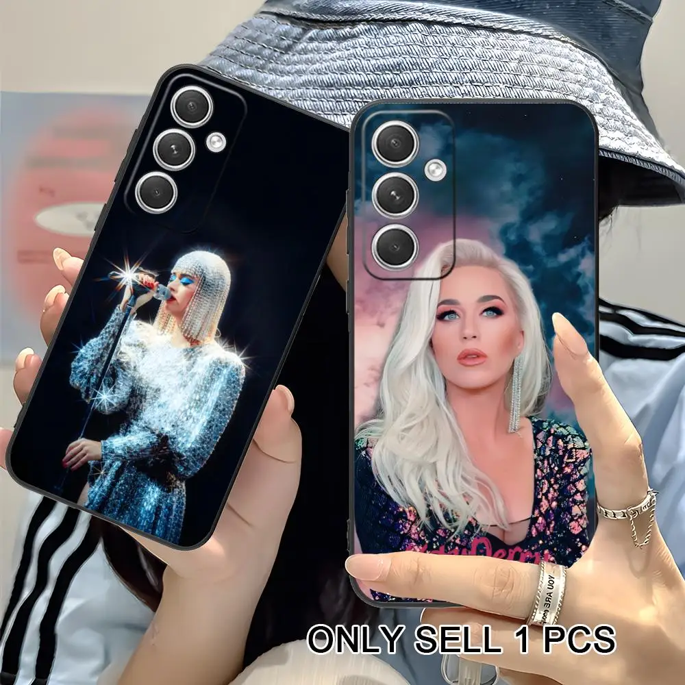 Katy Perry Phone Case for Samsung Galaxy S26 S25 S24 S23 S22 S21 S20 Note20 Plus FE Ultra Soft TPU Shockproof Cover