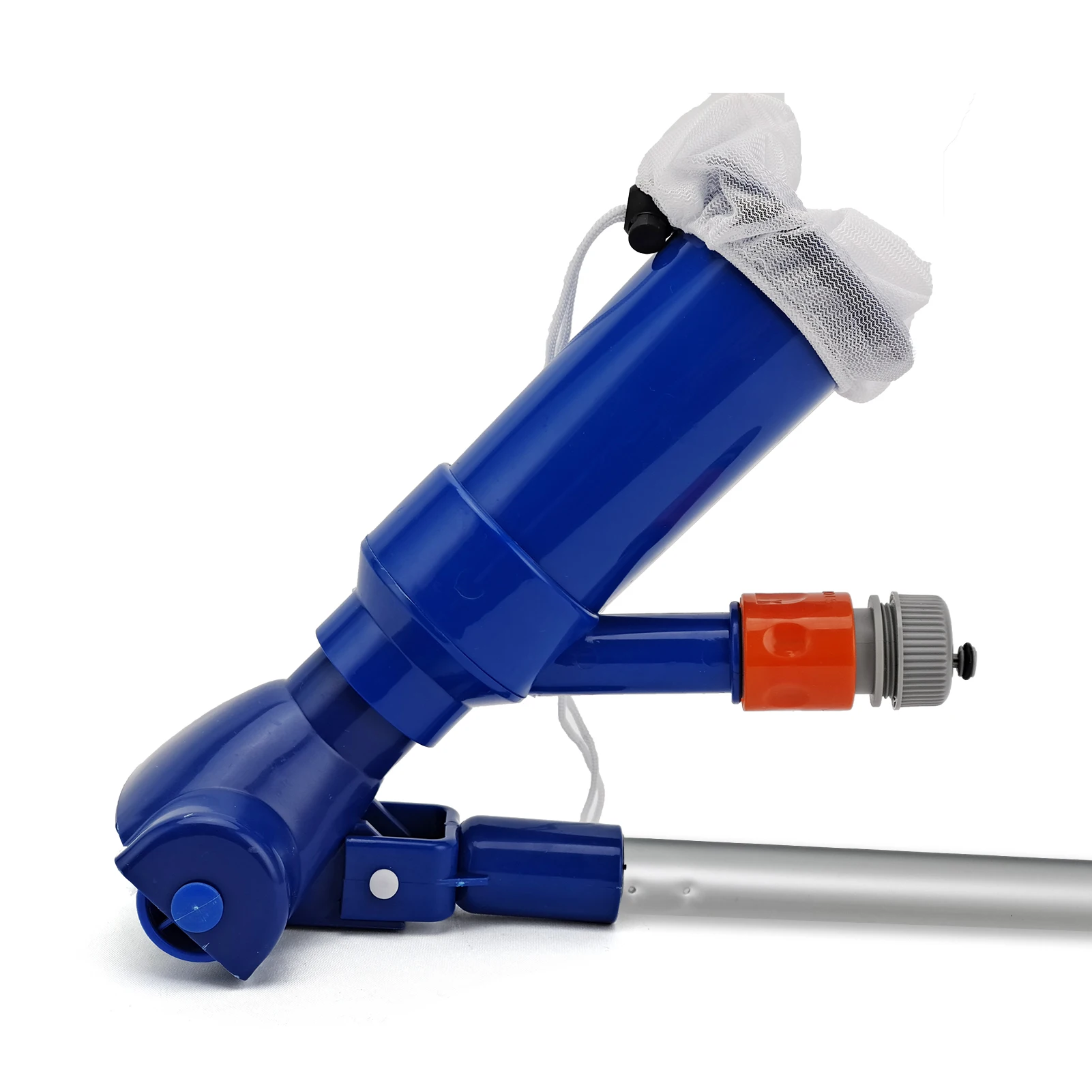 Pool Cleaning Collecting Container Swimming Pool Cleaning Kit Vacuum Cleaner Suction Head with Brushes Extendable Rod Mesh Bag