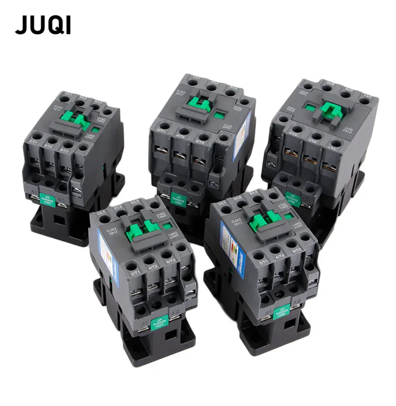 

CJX2-0911 AC contactor 1211 1811 2511 3211 single phase 220V three phase 380V normally open and normally closed 9/12/18/25/32/A