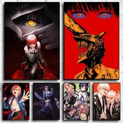 High Quality Japanese Anime Chainsaw Man Posters Canvas Paintings and Prints HD Wall Art for Home Room and Cafe Decor