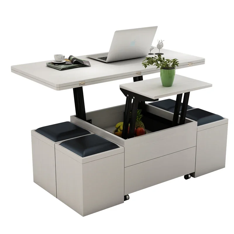 Multifunctional Folding Coffee Table, Simple Desk, Modern  New