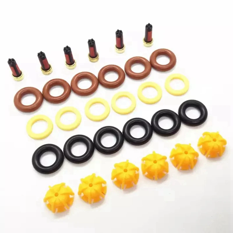 2X Fuel Injector Repair Kit For-BMW E30 325I M60 V8 Pintle Valve Injection 0280150415 0280150778 13641466396 13641734776