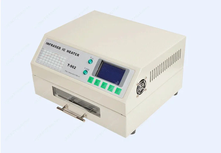 T-962 220V T-962A Reflow Equipment T-962 Infrared Reflow with Smoke Channel Oven Furnace IC Heater BGA Rework StationT-962C