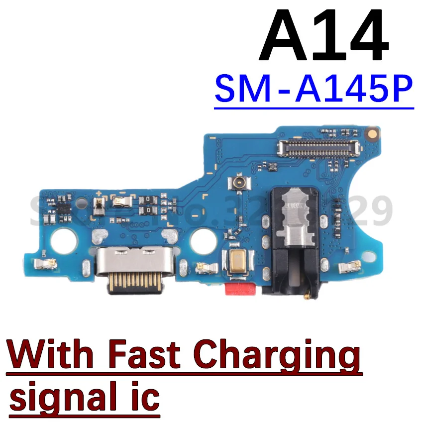 For Samsung Galaxy A14 A24 A34 A54 5G A546 Dock Connector USB Charger Charging Port + Mainboard Main Mother Board Flex Cable