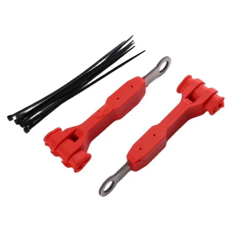 Dependable-1101255 Brake Hose Bracket Separator Front Brake Line Anchor For JEEP Wrangler JK JL Unlimited 2/4 Doors,Red