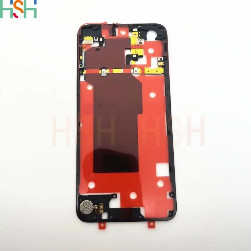 for Honor 20 Rear Back Cover Bracket For Huawei Nova 5T Middle Frame Housing Chassis+NFC Antenna+Mainboard Graphene+Vibrator