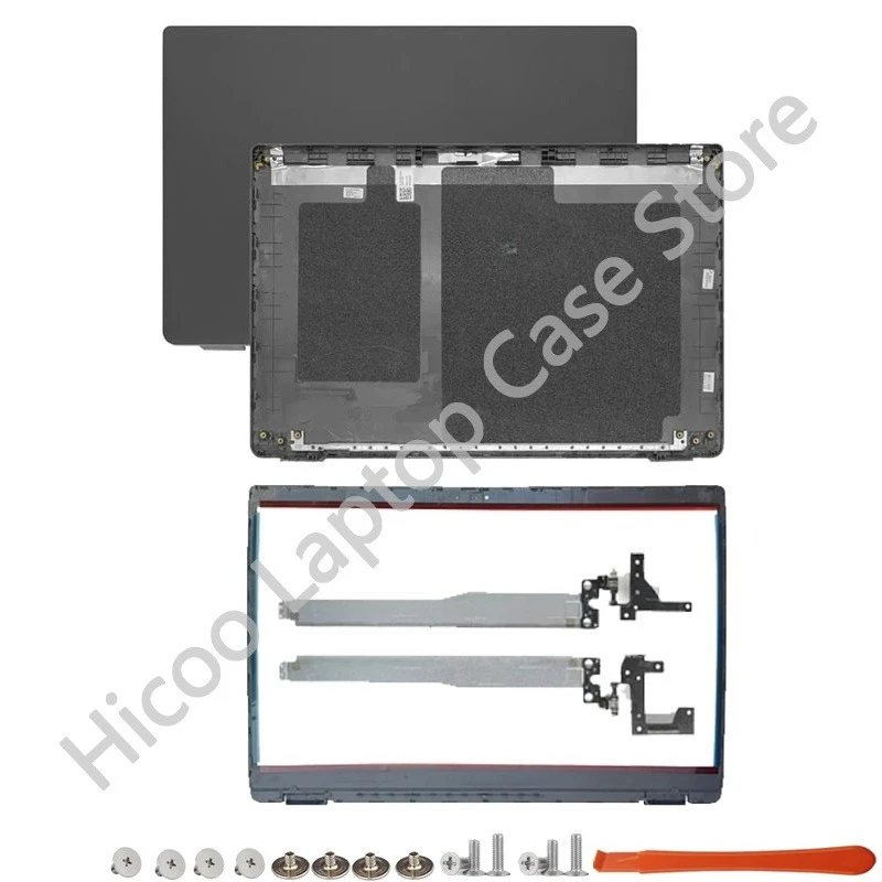 

New Laptop Case For Dell Latitude 3510 E3510 LCD Back Cover Front Bezel Topcase Housing Rear Lid LCD Hinges 8XVW9 08XVW9 0GCK6R