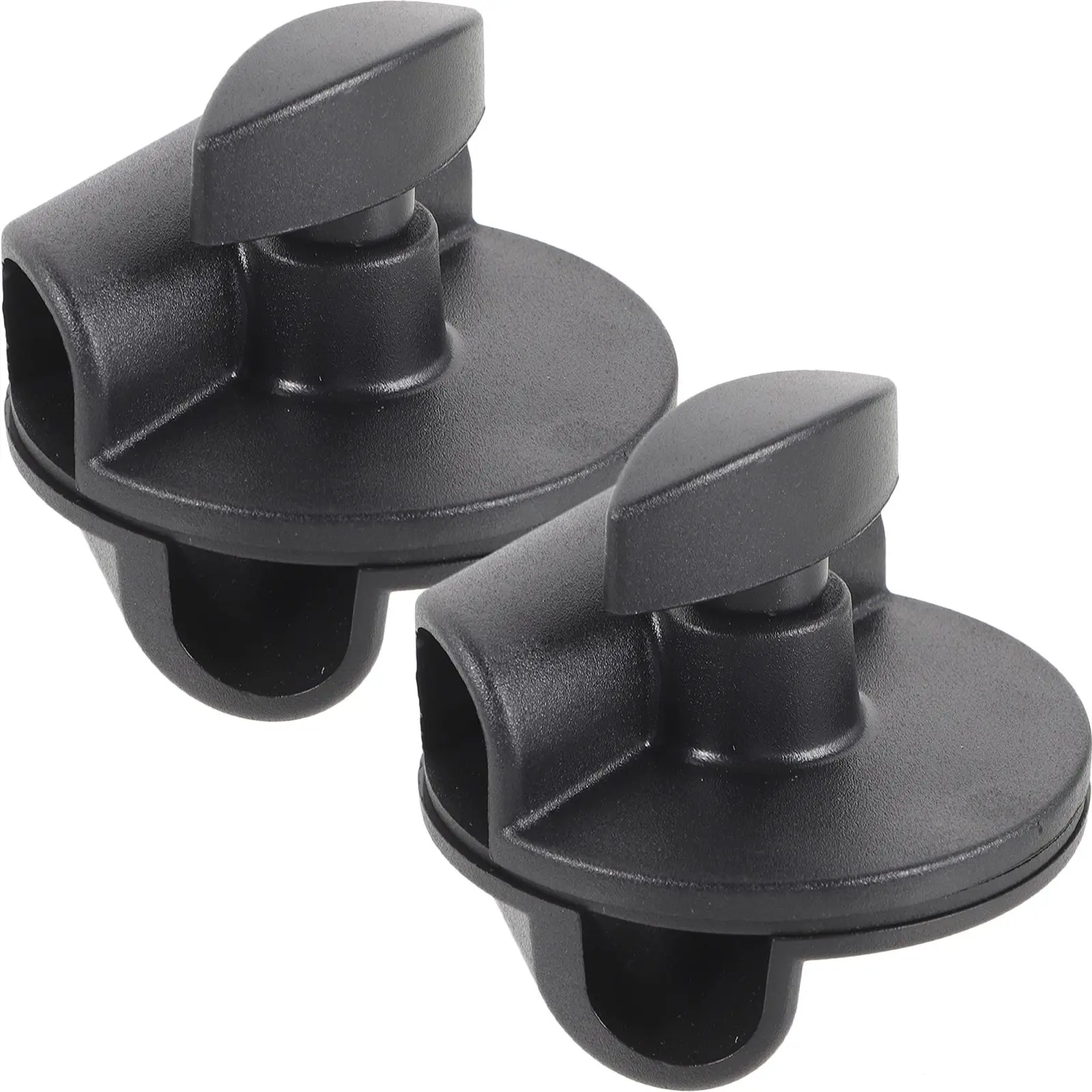 

2 Pcs Mount Microphone Extension Clip Desktop Accessories Clips for Stands Plastic Holder