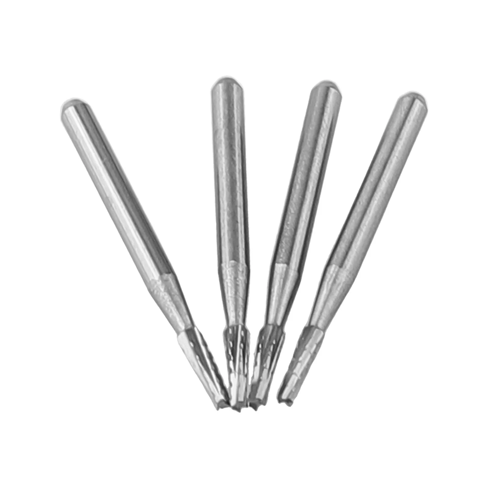 4PCS 1mm Tapered Carbide Drill Bits For Automobile Windshield Glass Repair Tool High Hardness Alloy Shank 1.5mm Drilling Kit