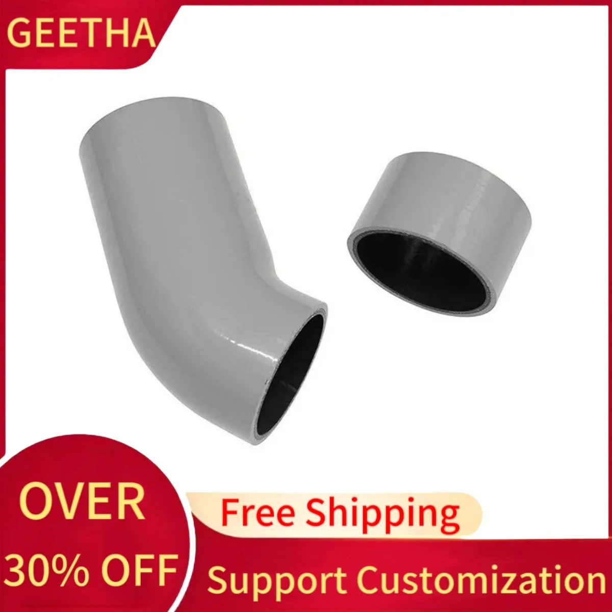 Picture 4: For 2016-2018 Ford Focus RS Fit MK3 2.3T Induction Silicone Hose Kit 5-ply 2017