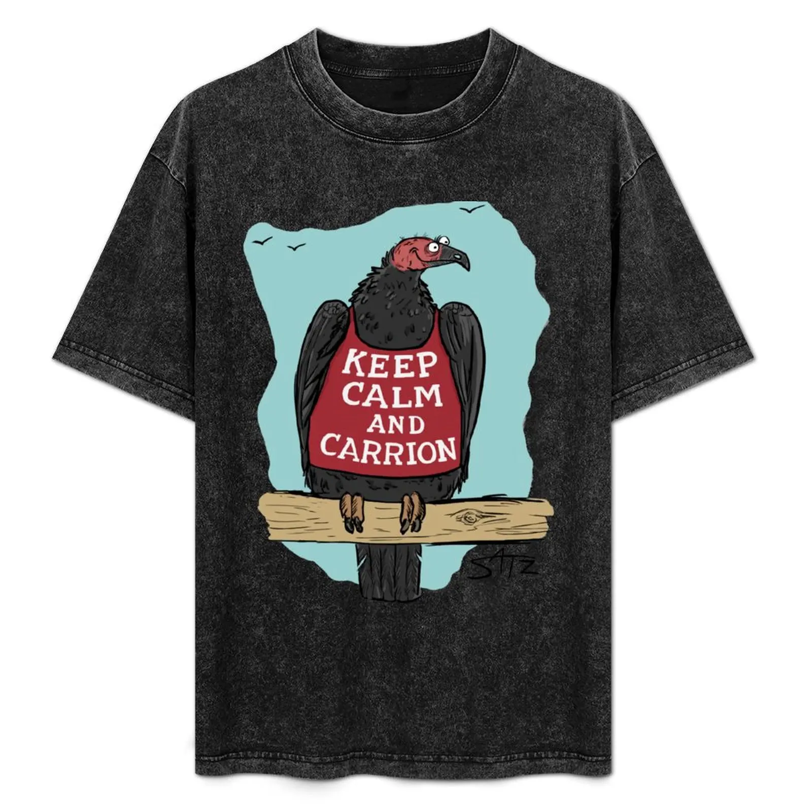 

Keep calm and carrion T-Shirt Moisture Control Sports Tee
