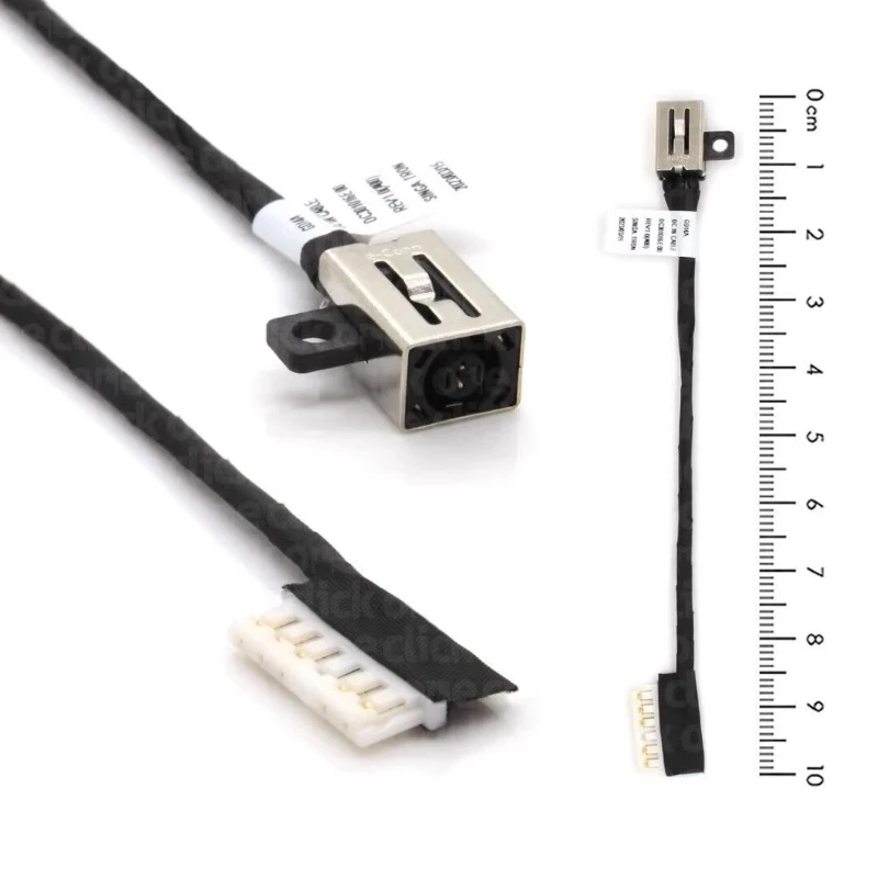 

For Inspiron Vostro 3400 3401 0XHV65 DC IN Power Jack W/ Cable