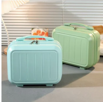 

Belbello Zipper suitcase Cute children's Luggage makeup suitcase Makeup bag with gift trolley case