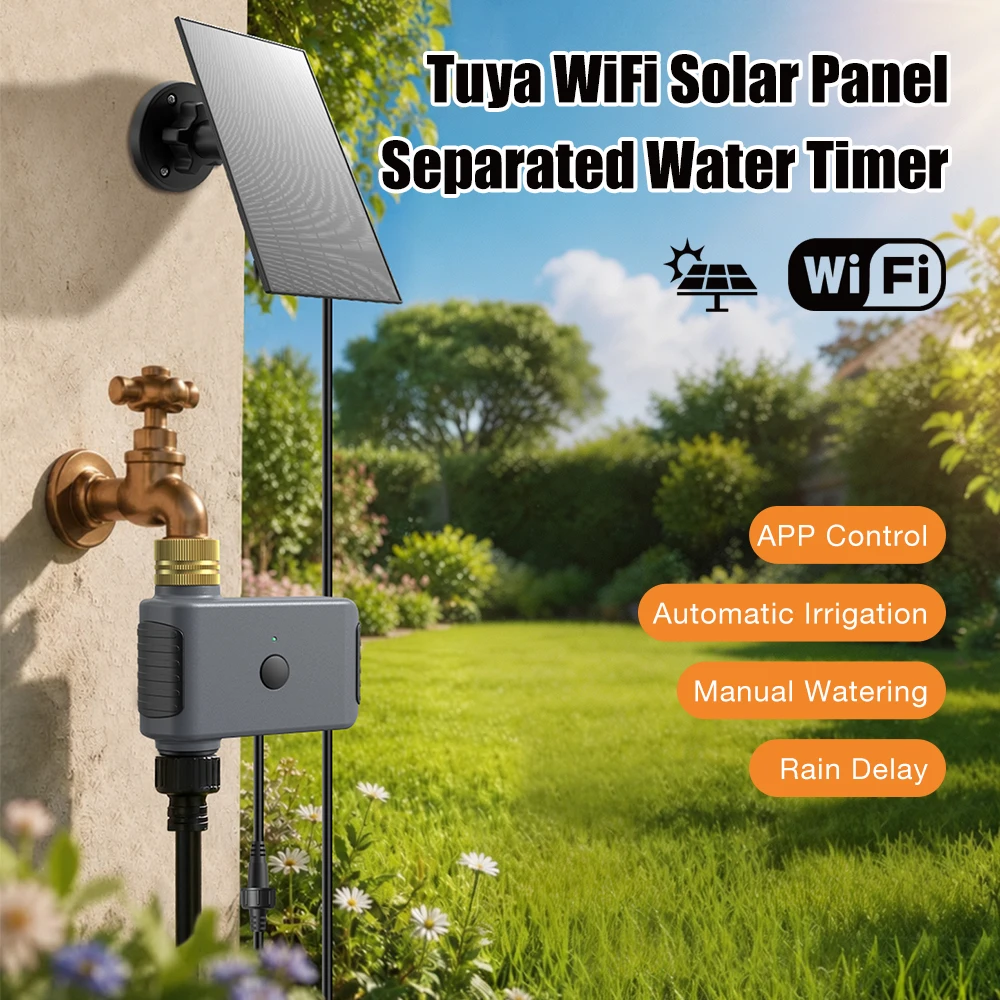 Wifi Irrigation Timer - Pengatur Waktu Irigasi WiFi Tenaga Surya
