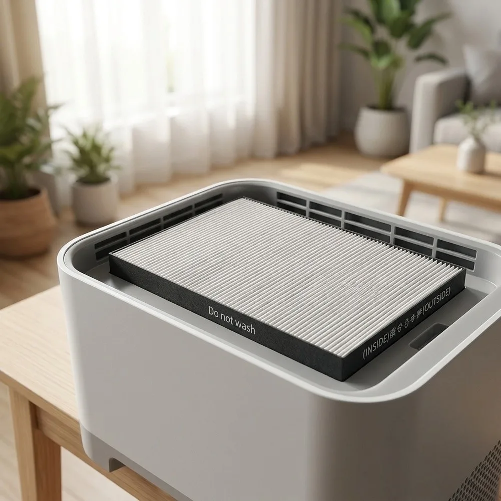Replacement for FZ-Y30SFE FZ-P30SFU Purifiers with Layer Protection HEPA Pre Filter and Carbon 380x240x32mm Replacement