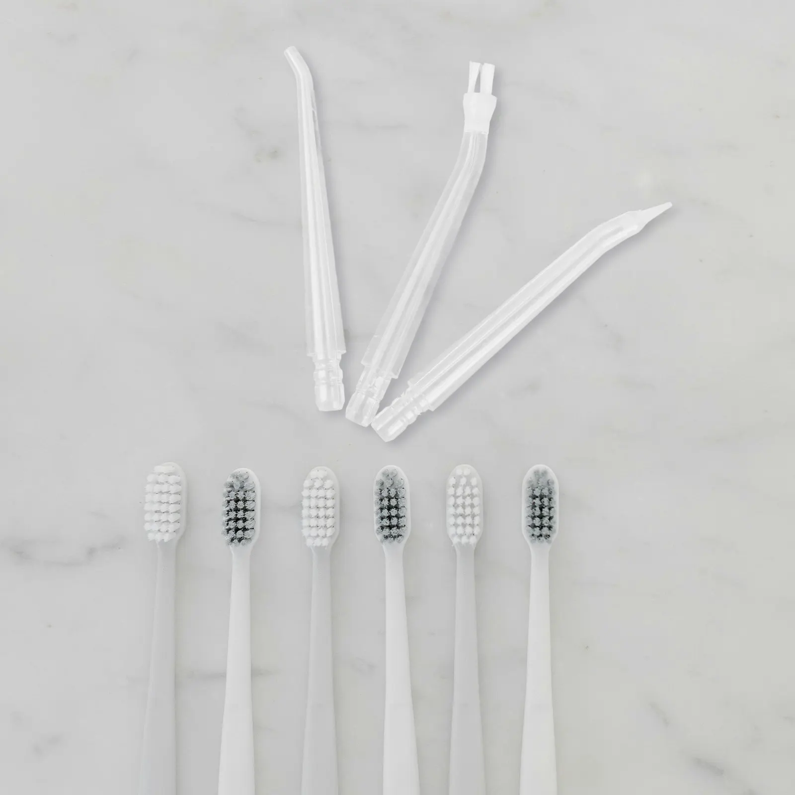 6Pcs Water Flosser Replacement Heads Compatible with Most Oral Irrigators Precision Jet Tips for Braces Implants Care Teeth