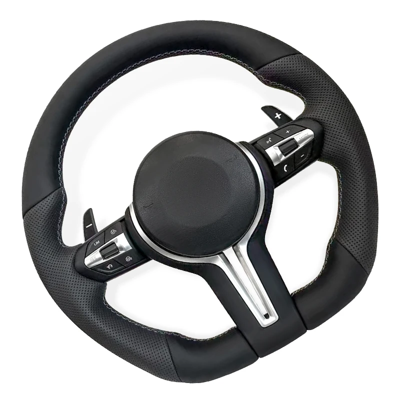 M Performance Lederlenkrad für BMW F30 F32 F10 F20 F07 F01 F80 E46 E60 E90 M3 M4 M5 M6 Lenkrad Autozubehör
