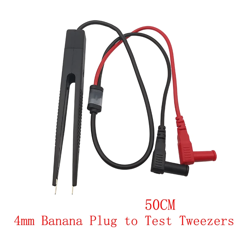 Universelle Multimeter-Messleitungen, 4-mm-Bananenstecker-Anschluss an Krokodilklemmen/Bananenstecker/Pinzetten-Clip/Sondenspitzen-Drahttest