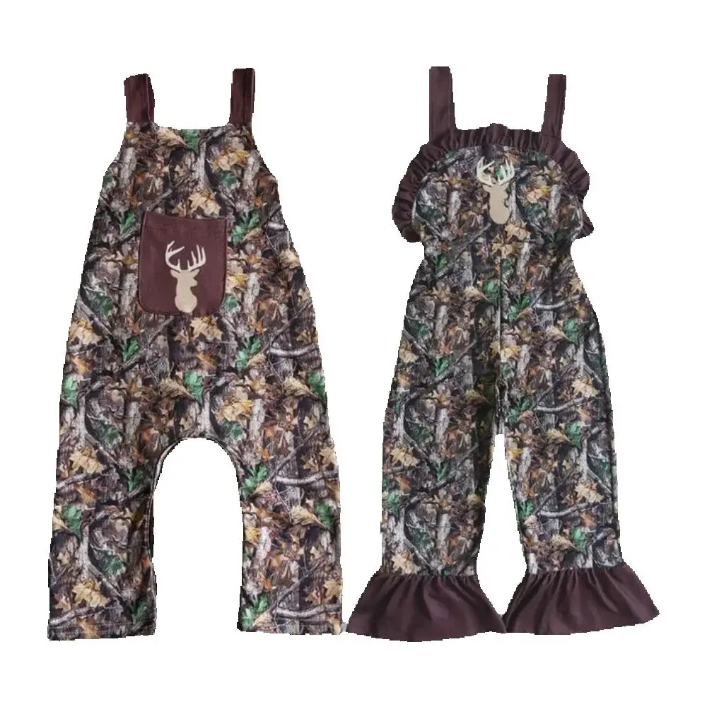 

Baby kids clothing Sibling summer girls and boys Sibling Girls Boys Real Tree Camo Deer Print Rompers Jumpsuits