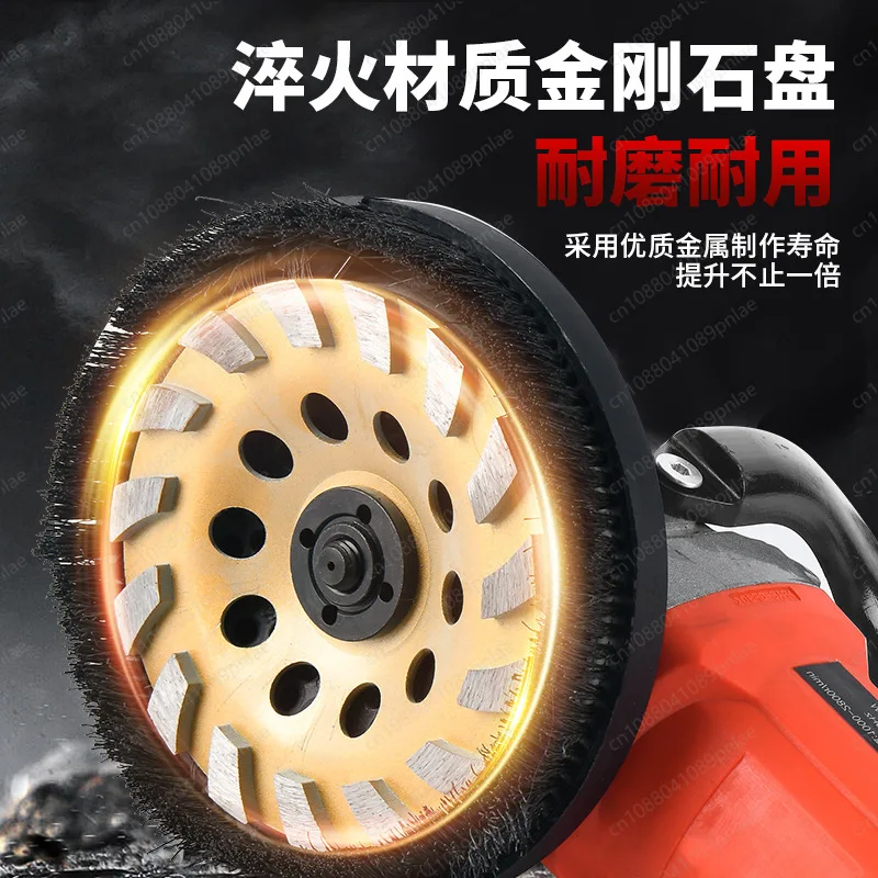 Dead Corner Free Concrete Grinder for Cement Floor Wall Professional Milling Grinding Machine