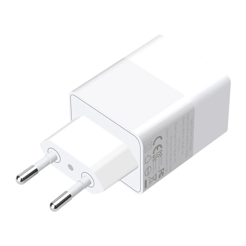 Adaptador de Celular de Carregamento Rápido, USB 3.0, Tipo C, PD, Carregador de parede, 45W, 2 Portas, Carregamento Rápido, Samsung, Xiaomi, iPhone 14