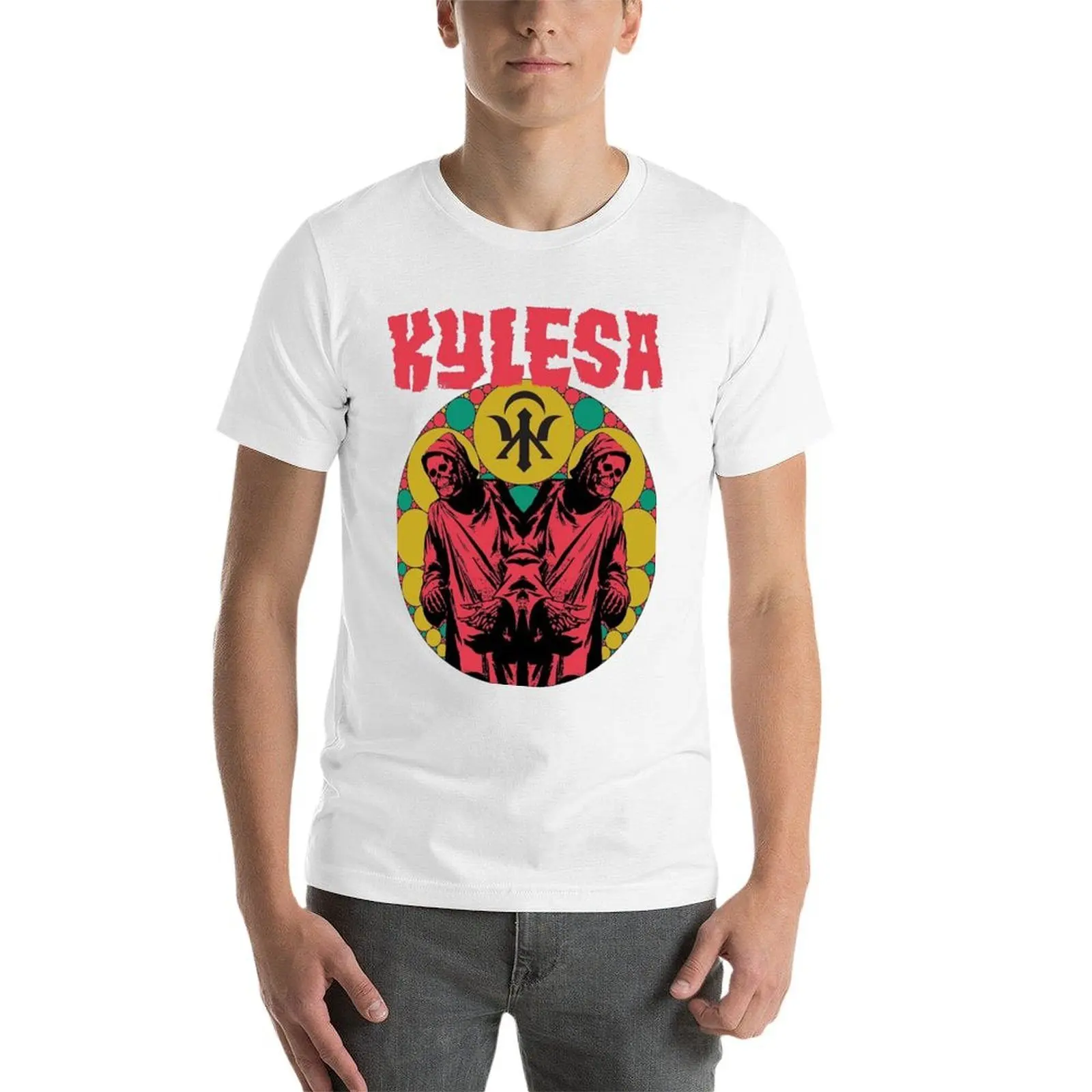 Kylesa 티셔츠 남성용 티셔츠 슬림핏 필수 티셔츠 티셔츠 남성용 럭셔리 티셔츠