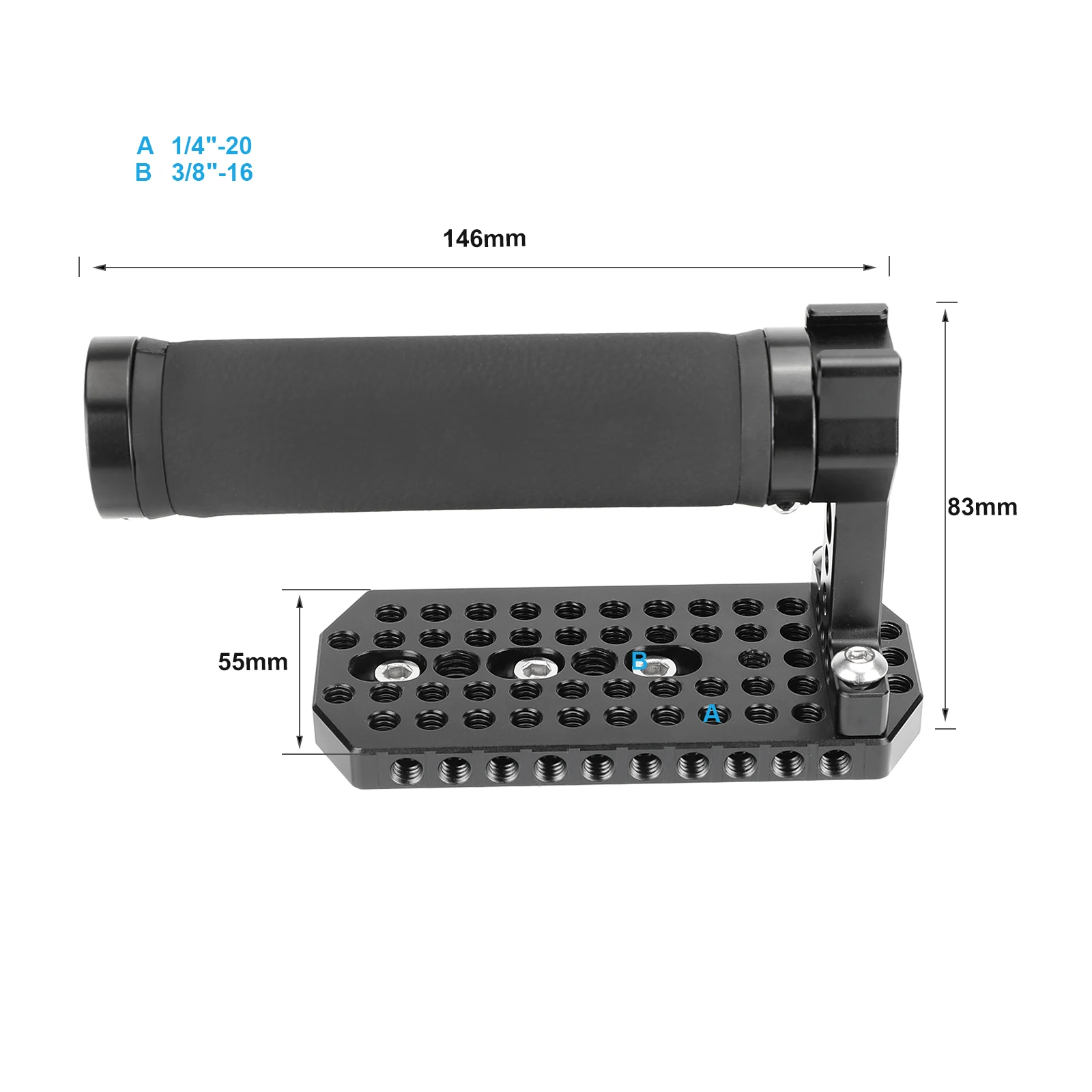 SZRIG Handle Grip With Top Cheese Plate For Blackmagic Design URSA Mini For Photograph Accessories