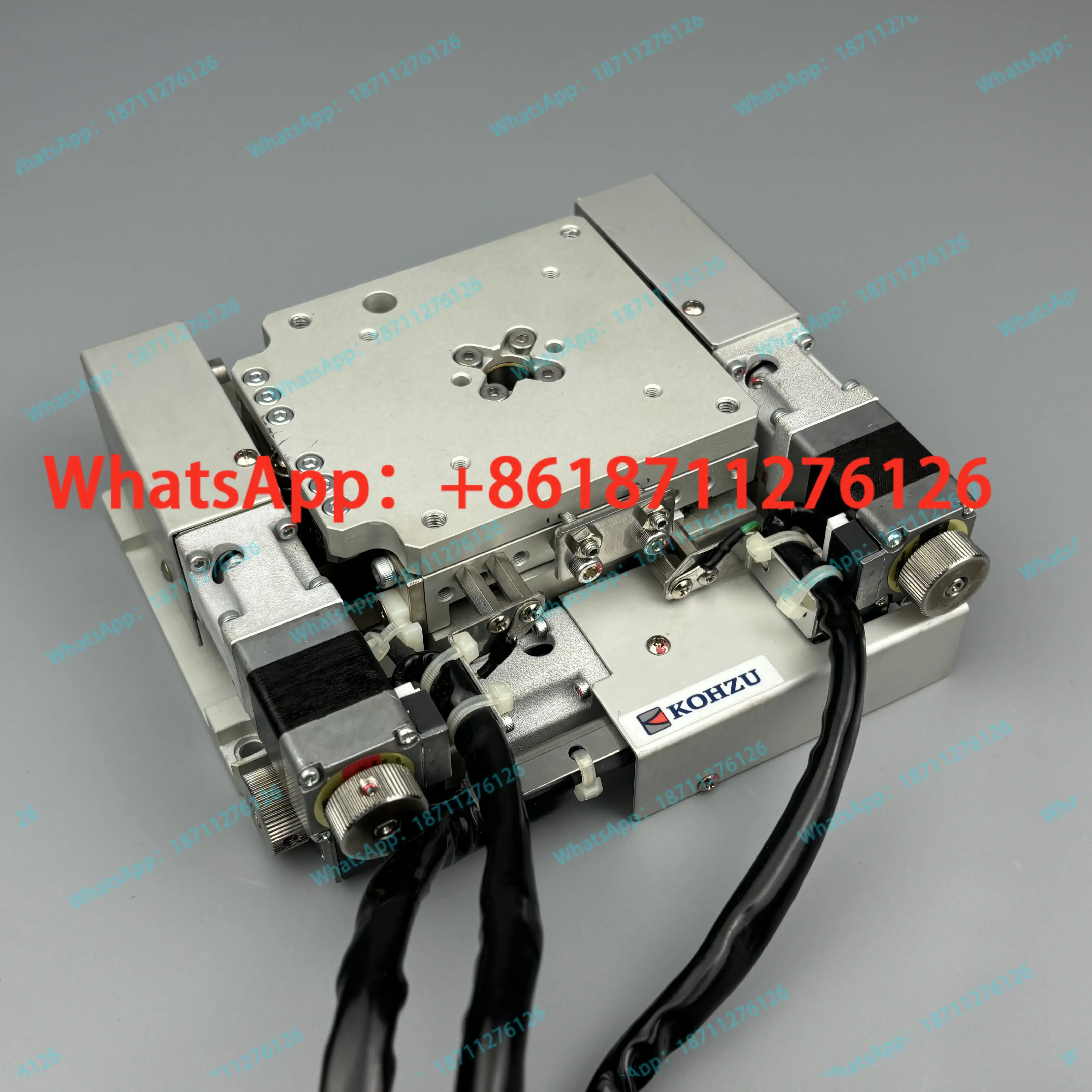 YRA-070 Thin Electric 3-Axis Alignment Table Micron Scale UVW Automatic Worktable Table 70