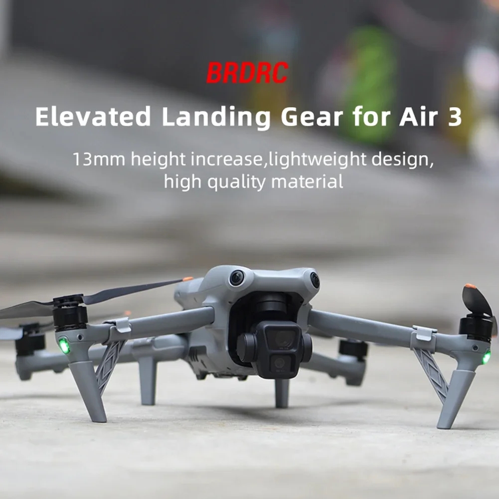 Safe Landing Protection Landing Gear Heightened Landing Gear Drone Landing Gear for DJI Mavic Air 3 Drone Accessories