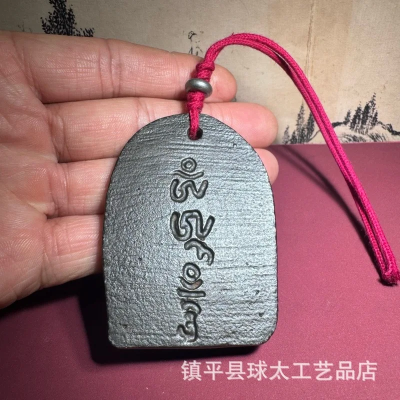 Tibetan- Statue With Bracket, Buddha Plaque, Iron Pendant, Vintage Ethnic Style