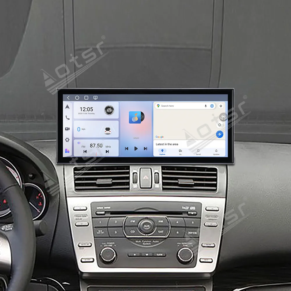 

15.8’’ Android 15 Carplay For Mazda 6 2004-2015 GPS Navigation Car Radio HD Touch Screen Multimedia Auto Stereo Head Unit