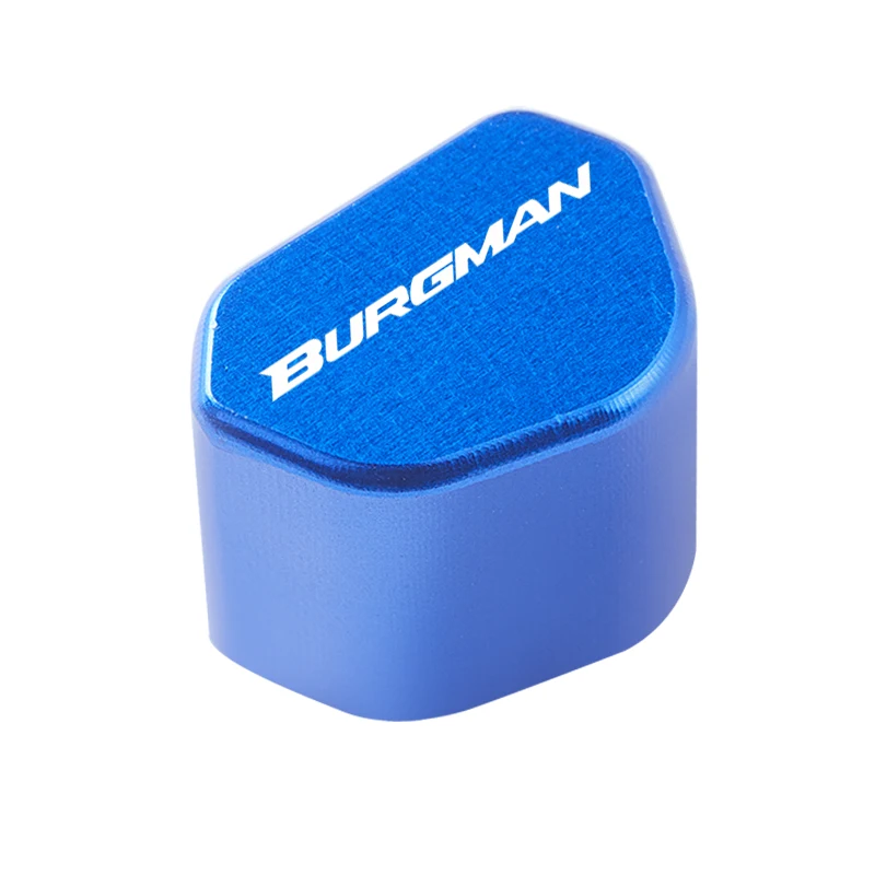 Tutup Kunci Sakelar Sinyal Belok Tombol Sakelar Sepeda Motor Aluminium CNC untuk Suzuki AN200 AN250 AN400 AN650 Burgman AN 125 250 400 650