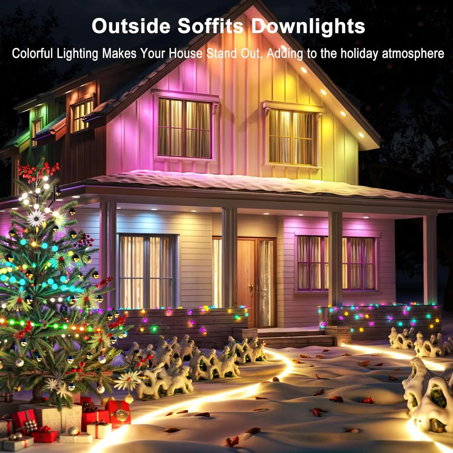 Downlight LED moderne RGB 10 watts Graffiti Mobile Bluetooth APP Downlight intelligent pour salon chambre hôtel couloir éclairage