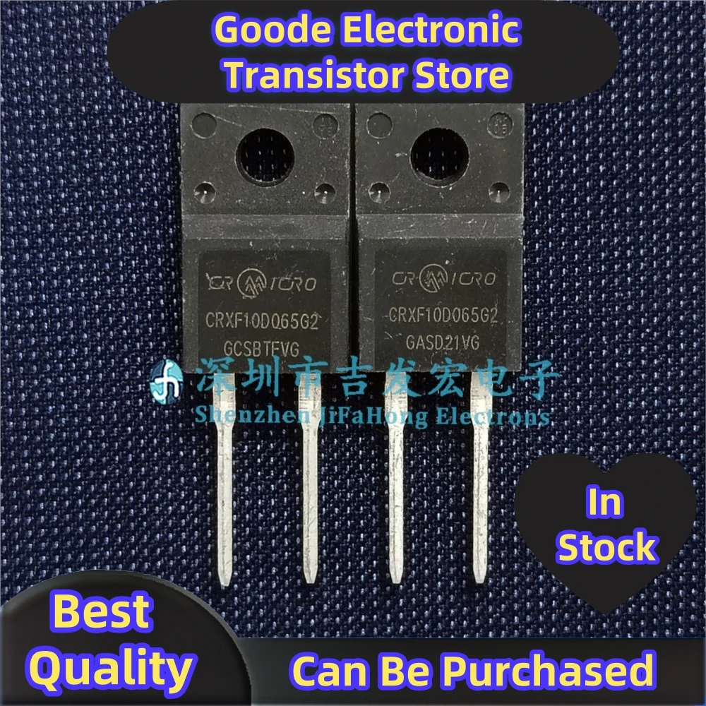 10 قطعة CRXF10D065G2 TO-220F-2 650V 10A SCI التسليم السريع في جودة المخزون #1