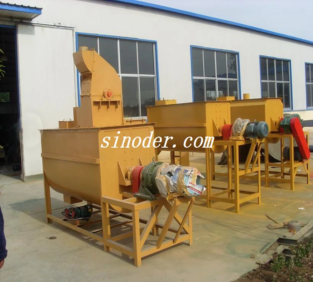 Animal Fish Feed Pellet Processing Line Poultry Chicken Feed Making Machine Plant